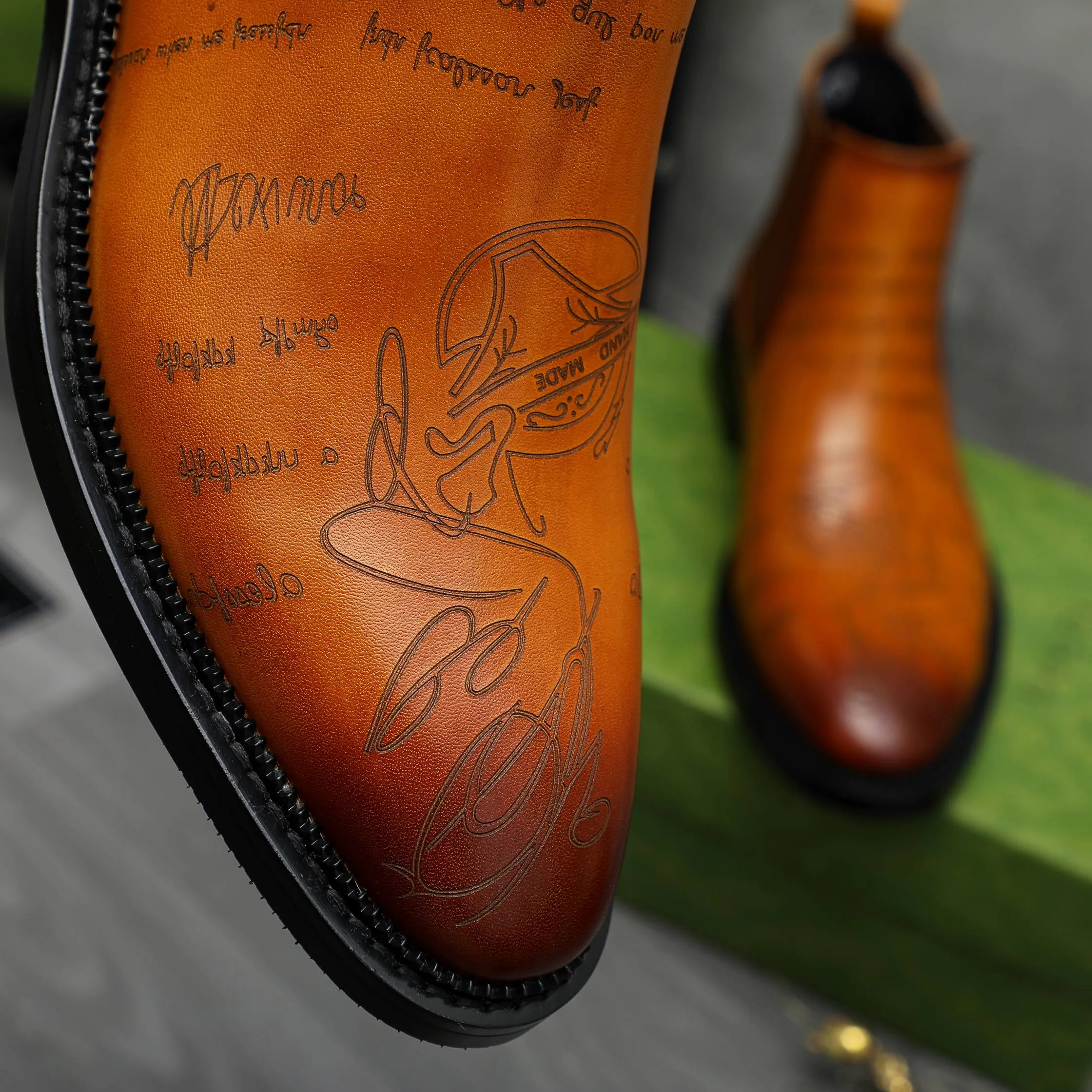 Men's shoes 💰p620 Product trademark: GUCCI "Gucci" high-top business leather shoes Regular size: 37-46 (37.46 custom-made, non-refundable) Product materials: Selected carved cowhide upper, pigskin lining, rubber outsole